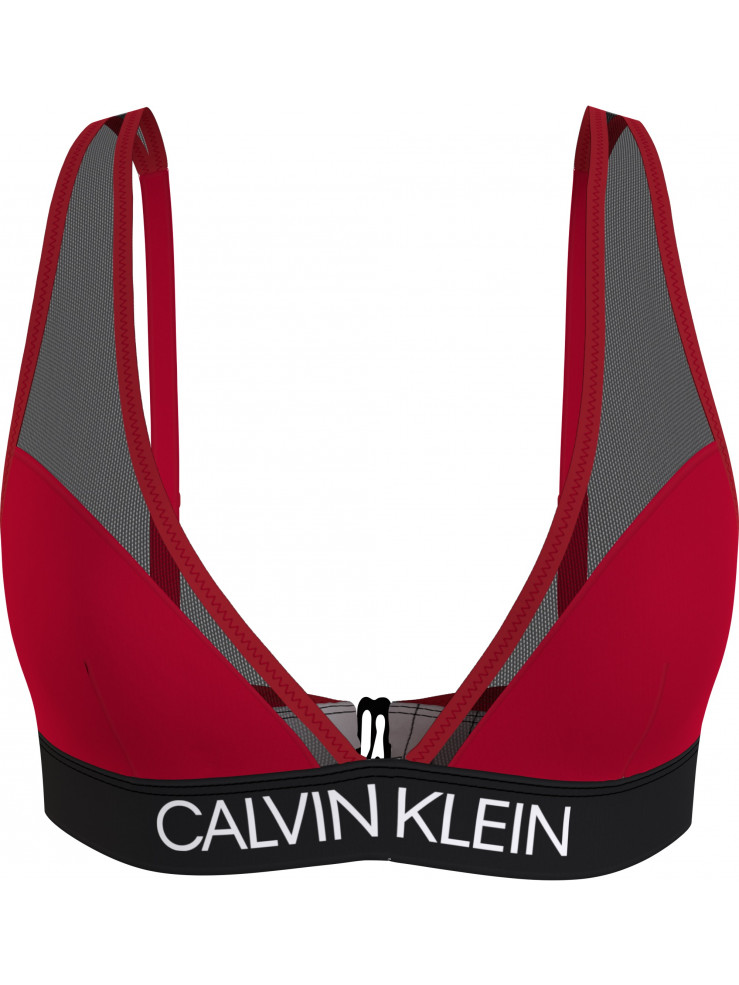 Дамски бански горна част Calvin Klein KW0KW01312 XMK TRIANG.