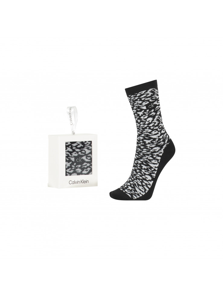 Дамски чорапи Calvin Klein 100004528001 black