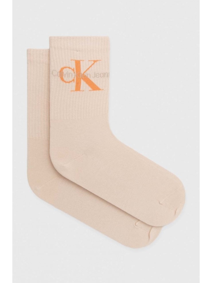 Дамски чорапи Calvin Klein 701218750 012 1PRIB SAND