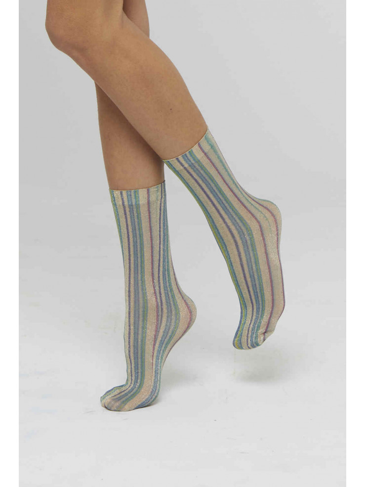 Дамски къси фигурални чорапи Pierre Mantoux GIANNI  CALZINO