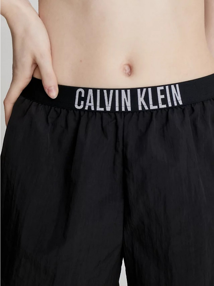 Дамски къси панталонки Calvin Klein KW0KW02107 BEH short