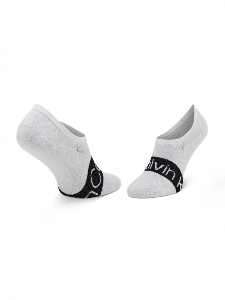 Мъжки чорапи-терлици Calvin Klein 701218713 001 43/46 2 чифта white
