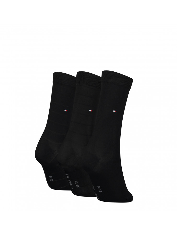 Къси чорапи Tommy Hilfiger 701220262002 BK 35/38 3 чифта