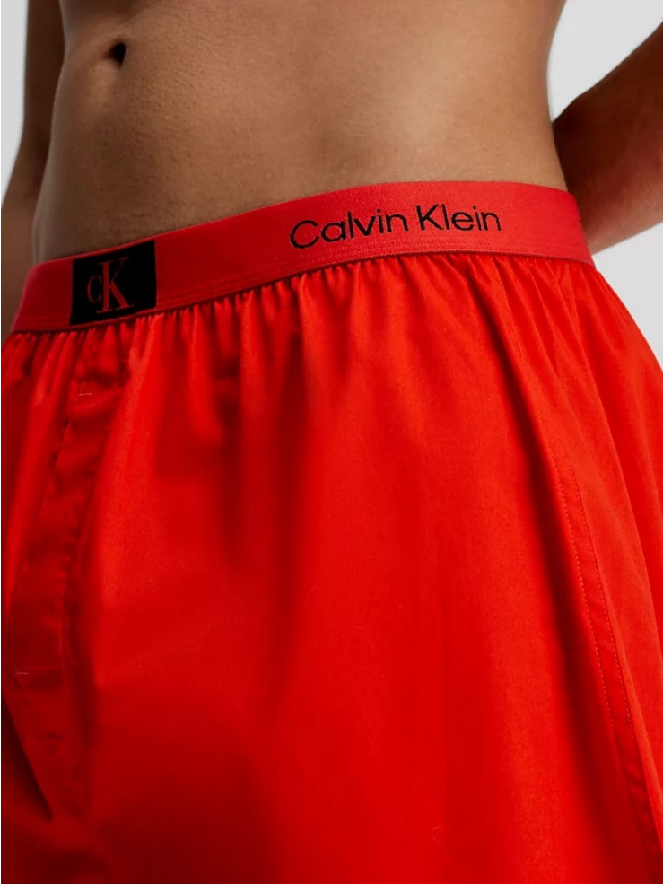 Мъжки боксерки Calvin Klein NB3412A DRM TRUNK 3 чифта