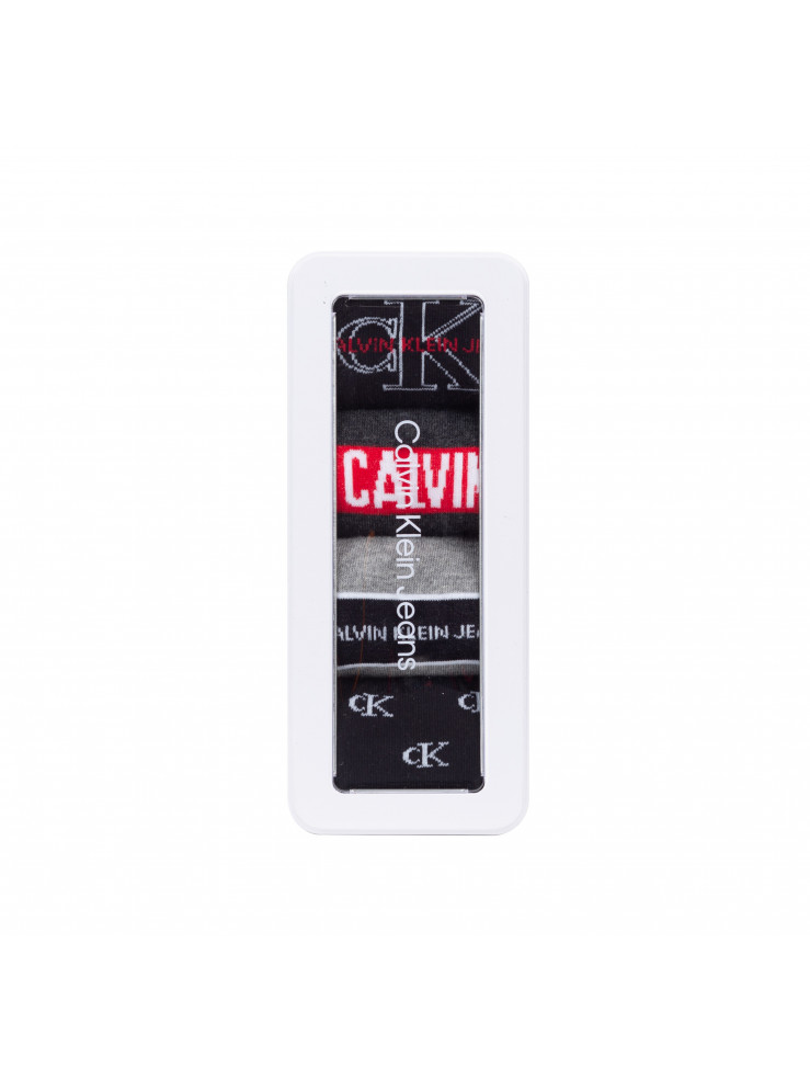 Мъжки чорапи комплект Calvin Klein 100004808001 black 4 чифта в кутия