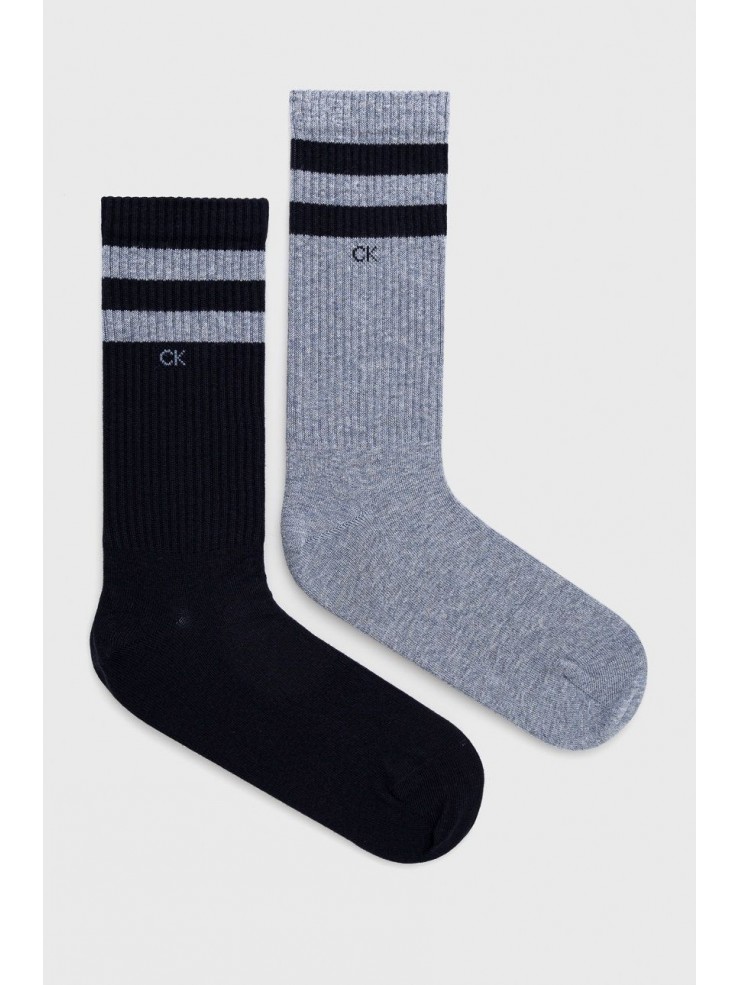 Мъжки чорапи Calvin Klein 701218711 005 39/42 denim 2 чифта