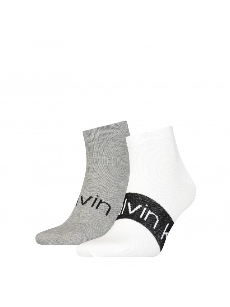 Мъжки чорапи Calvin Klein 701218712 001 39/42 white 2 чифта