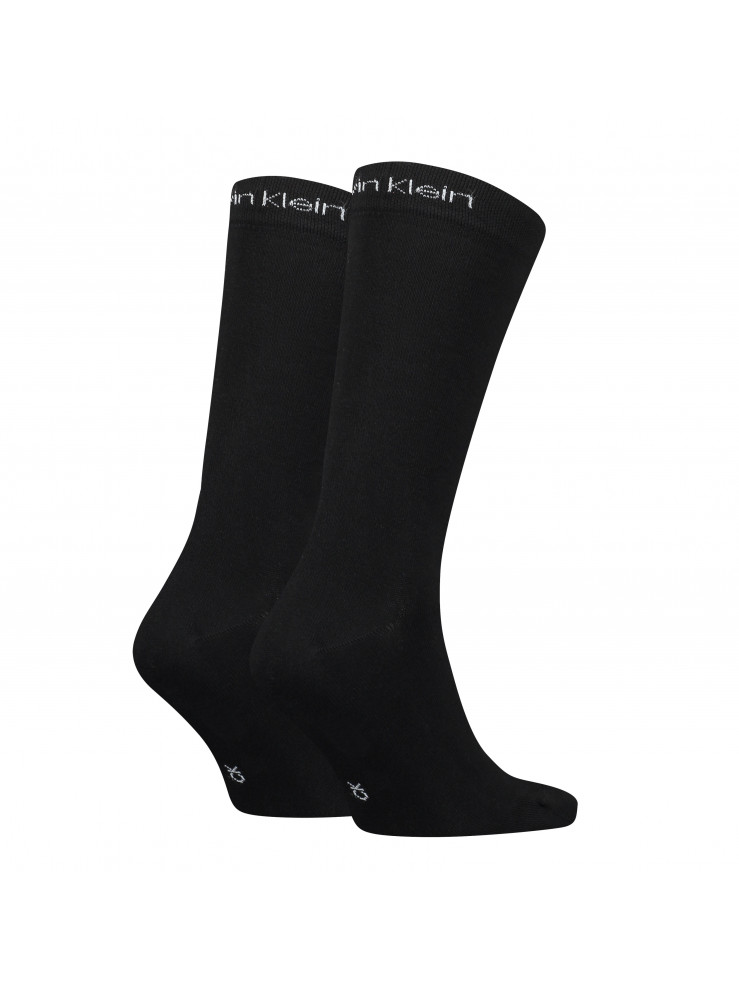 Мъжки чорапи Calvin Klein 701219974001 black 2 чифта