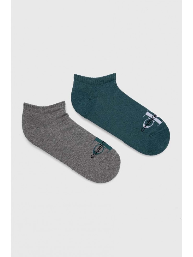 Мъжки чорапи Calvin Klein 701226012 003 2 чифта PETROL