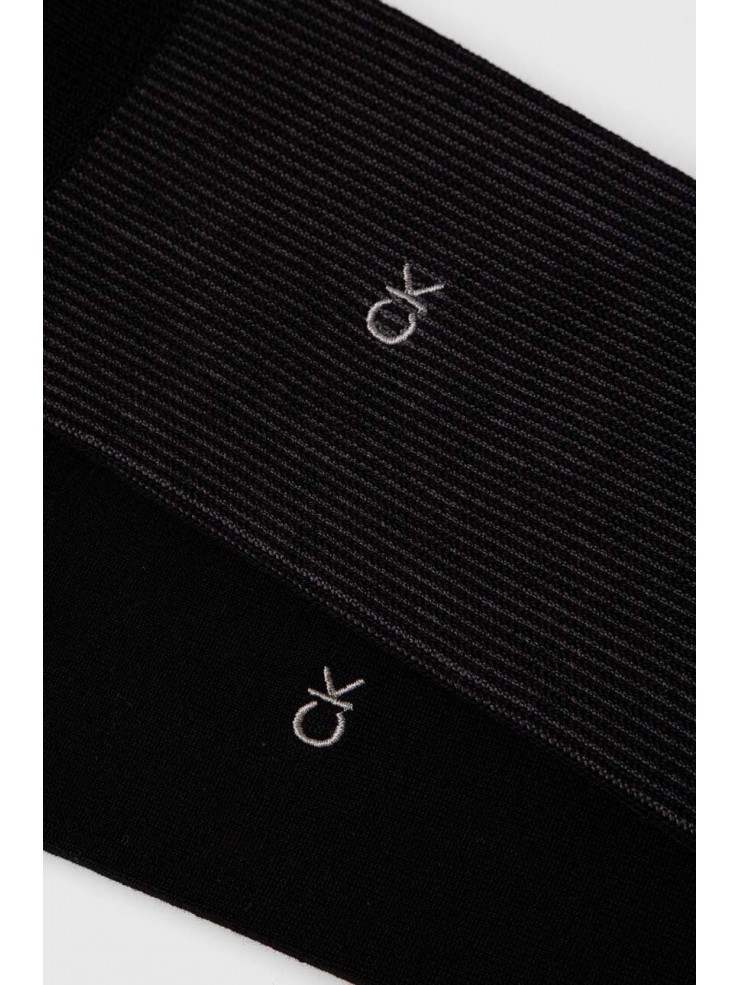 Мъжки чорапи Calvin Klein 701224110 001 2 чифта Black