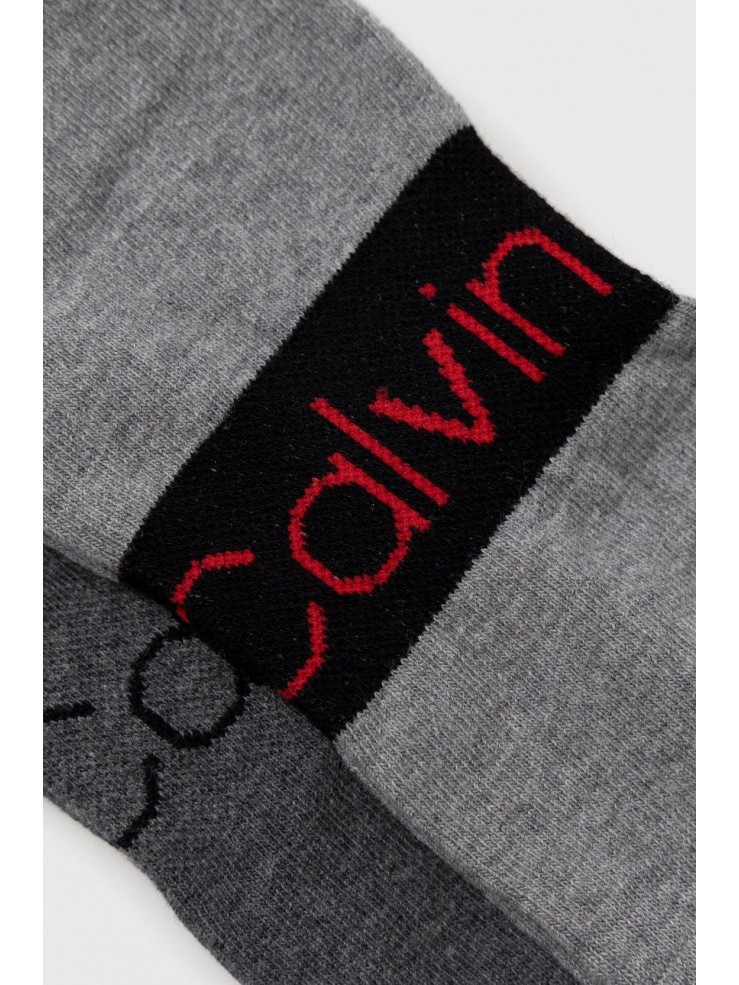 Мъжки чорапи Calvin Klein 701218712 003 39/42 melange grey