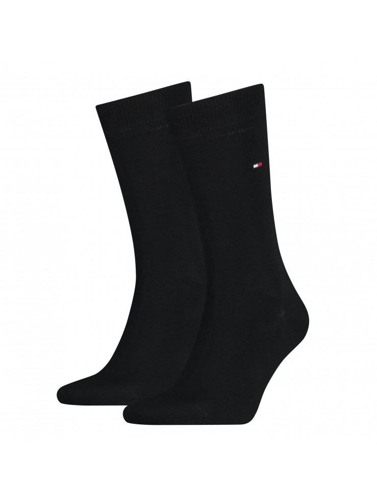 Мъжки чорапи Tommy Hilfiger 371111200 BLACK 39/42 2 чифта