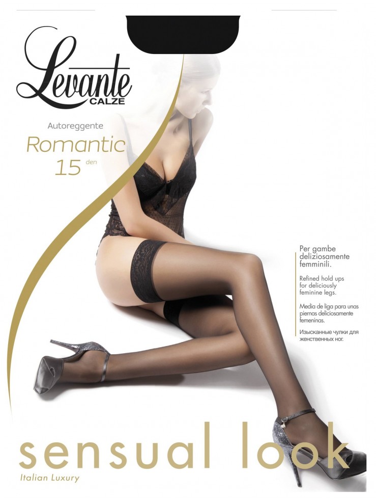 Дамски чорапи LEVANTE ROMANTIC 15D