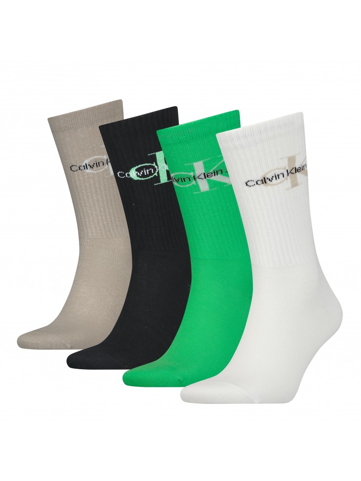 Мъжки чорапи Calvin Klein 701224125 002 4 чифта TAUPE