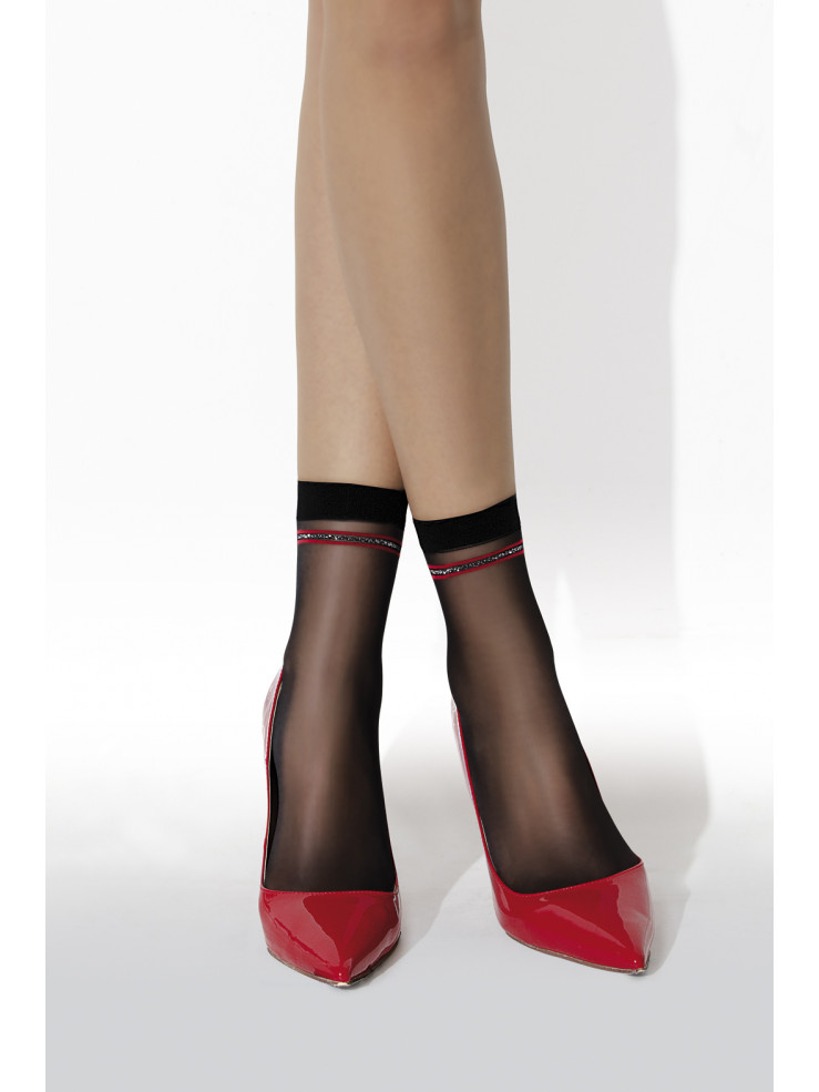 Дамски къси чорапи NOQ by Knittex LUX 20D CALZINO