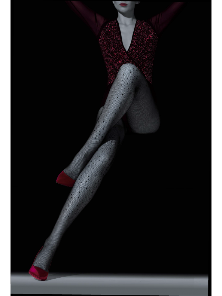 Фигурален чорапогащник NOQ by Knittex SUPERSTAR RETE TIGHTS