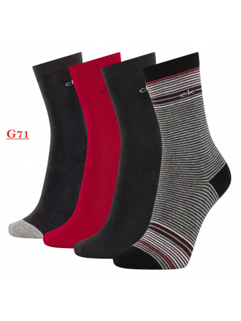 Дамски чорапи Calvin Klein 4 броя в опаковка 2179 (ECK539) 
