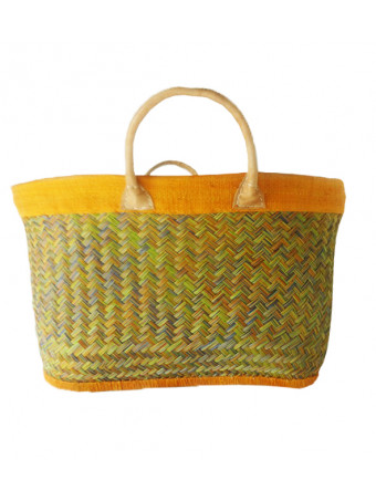 Плажна плетена чанта LE COMPTOIR DE LA PLAGE ANTALY Safran Basket