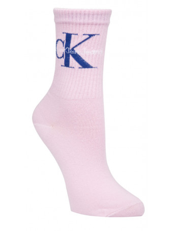 Дамски къси чорапи Calvin Klein 701218750001 1PRIB PINK