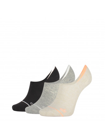 Дамски чорапи-терлик Calvin Klein 3034004999 3 чифта в пакет OATMEAL