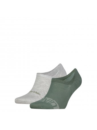 Мъжки чорапи Calvin Klein 701226648 002 2 чифта grey/green