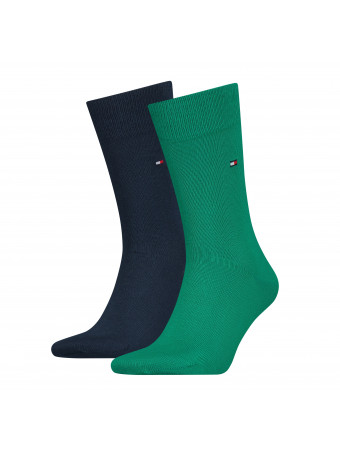 Мъжки чорапи Tommy Hilfiger 371111118 green 39/42 2 чифта