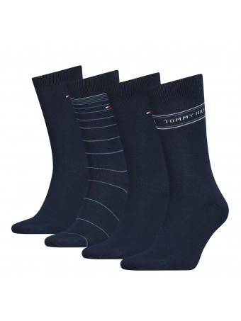 Мъжки къси чорапи Tommy Hilfiger 701220146 001  39/42 4 чифта