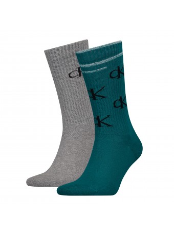 Мъжки чорапи Calvin Klein 701224127 003 2 чифта PETROL/GREY