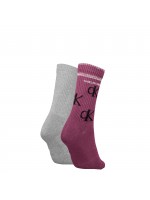 Дамски чорапи Calvin Klein 701224133 003 PURPLE 2 чифта