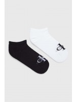 Дамски чорапи Calvin Klein 701226013 001 BLACK 2 чифта