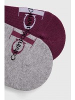 Дамски чорапи Calvin Klein 701226013 003 PURPLE 2 чифта