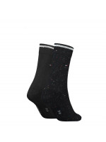 Дамски къси чорапи Tommy Hilfiger 701220710 003 BLACK 35/38 2 чифта