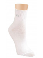 Дамски чорапи CALVIN KLEIN  701218781002 white ECC601-10-crystal logo
