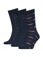 Комплект мъжки чорапи Tommy Hilfiger 701220147001  39/42 3 чифта в кутия