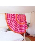 Плажна кръгла кърпа FANTASIA MANDALA 140cm