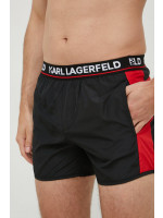 Мъжки бански-шорти Karl Lagerfeld KL22MBS07 BLACK SWIM