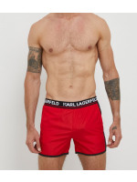 Мъжки бански-шорти Karl Lagerfeld KL22MBS07 RED SWIM
