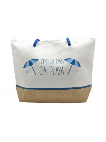 Чанта за плаж Mora Mora J'PEUX PAS BAG BLUE