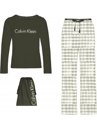 Комплект дамска пижама Calvin Klein QS6350E 6TD PJ SET