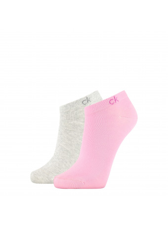 Дамски спортни чорапи Calvin Klein 1772005999 2 чифта в пакет pinkgrey