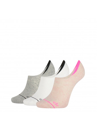 Дамски чорапи Calvin Klein 3034003999 3 чифта в пакет ROSECOMBO