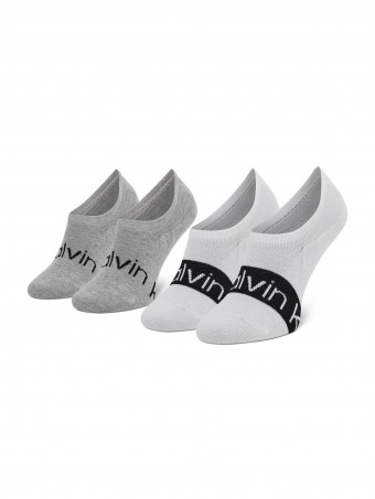 Мъжки чорапи Calvin Klein 701218713 001 39/42 white 2 чифта