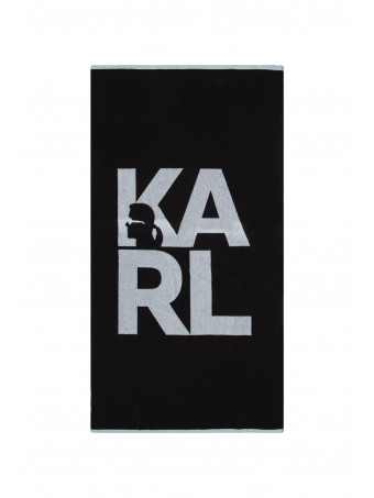 Плажна кърпа Karl Lagerfeld KL22TW01 BLACK  TOWEL